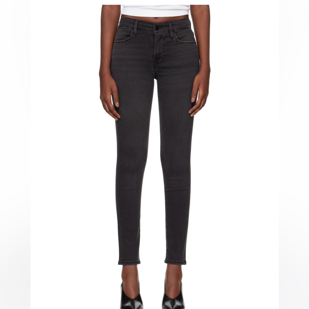 Frame Le Skinny De Jeanne Ankle Zipper Jeans! Nwt!